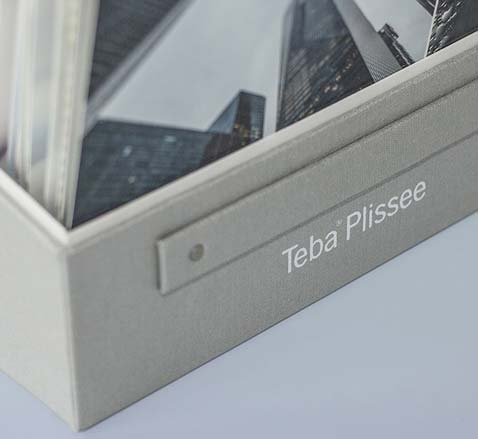 Teba Plissee Box Design Agentur Essen Ruhrgebiet