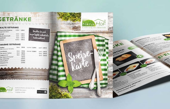 Agentur für Speisekarten Essen