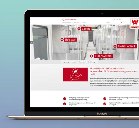 Website Relaunch WISSMANN